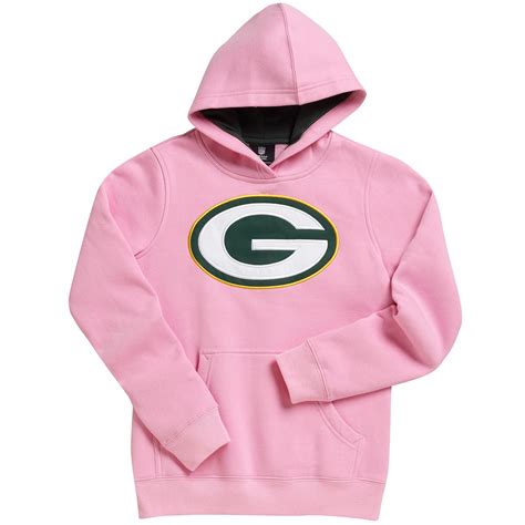 pink green bay packers hoodie